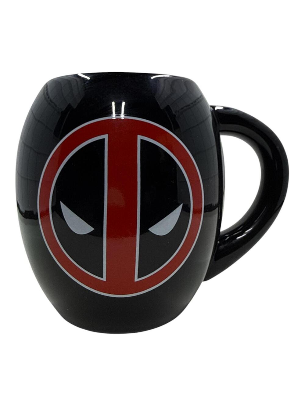 Marvel Deadpool Black Ceramic Coffee Mug
